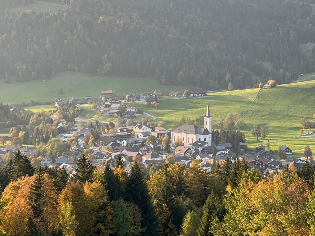 Blick auf Alberschwende